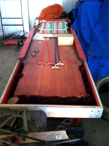 12 Foot National Shuffleboard table