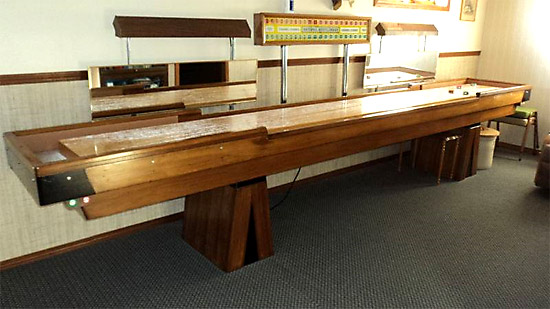 National Shuffleboard Table